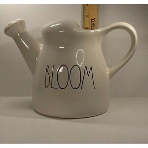 RAE DUNN white"BLOOM" WATERING CAN BY‎ MAGENTA NWT